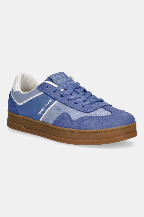Tommy Jeans sneakersy THE GREENWICH damskie kolor niebieski EN0EN02863 - zdjęcie produktu nr 1