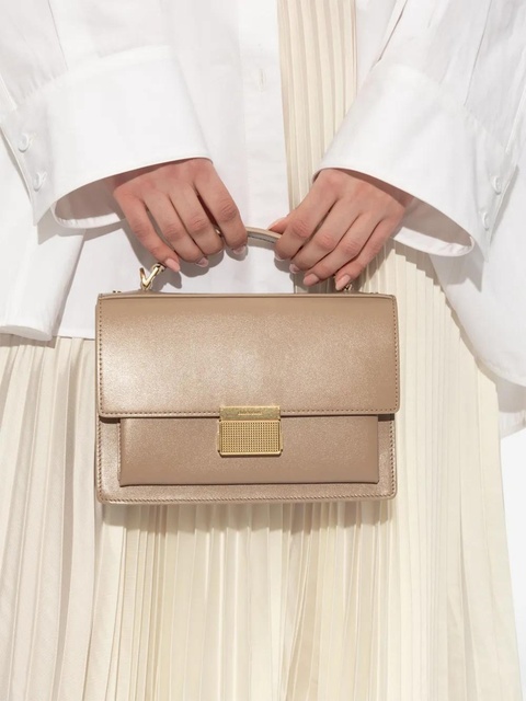 Golden Goose Venezia leather tote bag - Neutrals - zdjęcie produktu nr 2
