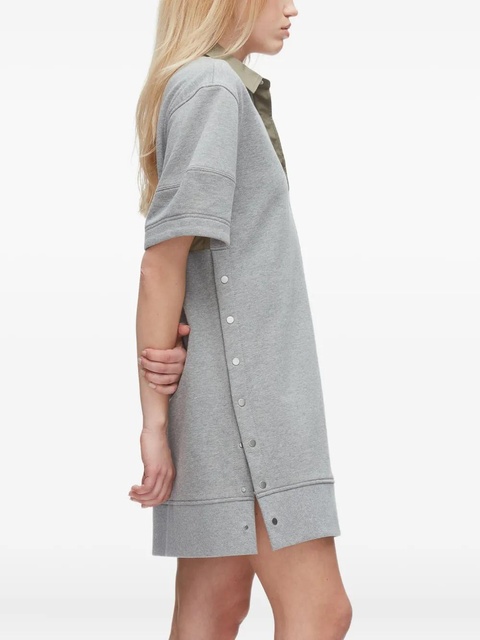 3.1 Phillip Lim polo-collar short-sleeve mini dress - Grey - zdjęcie produktu nr 2