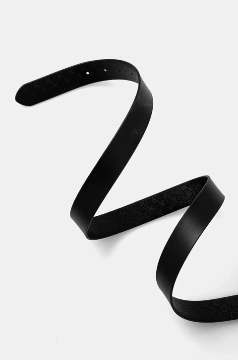 Calvin Klein pasek skórzany dwustronny damski kolor czarny K60K612934 - zdjęcie produktu nr 2