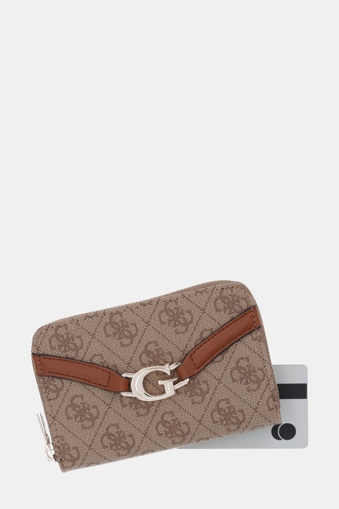 Guess portfel DEA damski kolor beżowy SWSG79 93140 - zdjęcie produktu nr 1