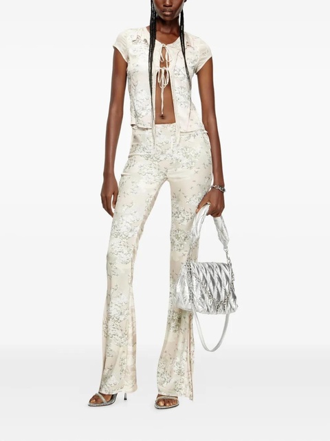 Diesel P-Affal floral-print trousers - Neutrals - zdjęcie produktu nr 2
