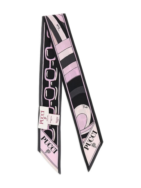 PUCCI printed silk scarf - Pink - zdjęcie produktu nr 1