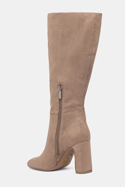 Steve Madden kozaki Speedway damskie kolor beżowy na słupku 11003284 - zdjęcie produktu nr 2