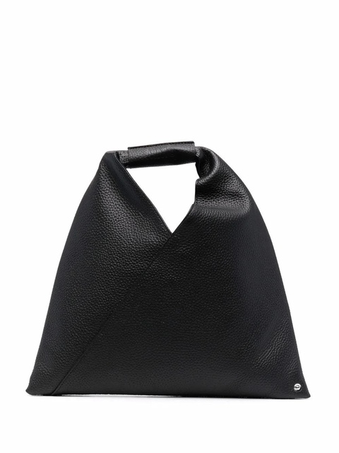 MM6 Maison Margiela Japanese leather tote bag - Black - zdjęcie produktu nr 1