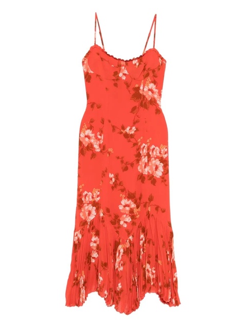 Reformation Aiko dress - Orange - zdjęcie produktu nr 1