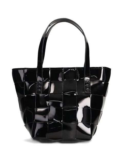 DRAGON DIFFUSION mini Japan woven shoulder bag - Black - zdjęcie produktu nr 2