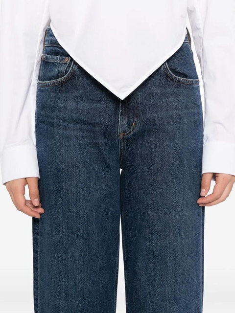 AGOLDE Ren high rise wide leg jeans - Blue - zdjęcie produktu nr 2