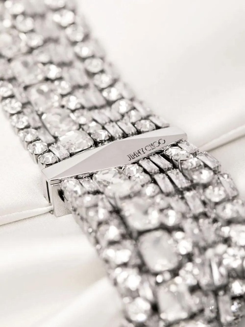 Jimmy Choo Zandra clutch - White - zdjęcie produktu nr 2