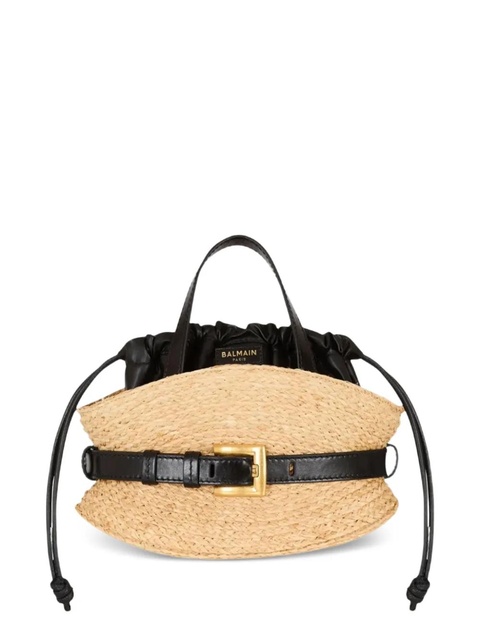 Balmain Shuffle mini bag - Brown - zdjęcie produktu nr 1