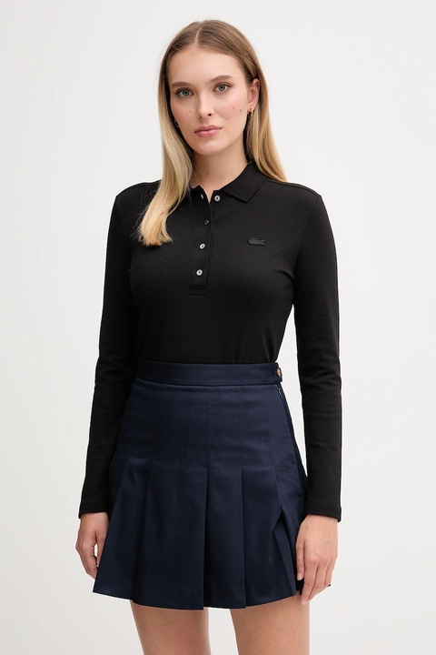 Lacoste longsleeve damski kolor czarny PF5464 - zdjęcie produktu nr 1
