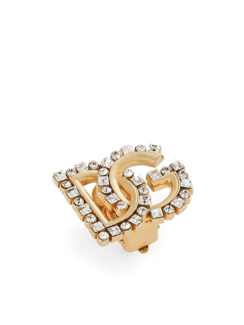 Dolce & Gabbana logo-embellished earrings - Gold - zdjęcie produktu nr 2