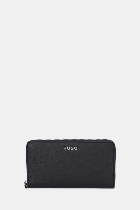 HUGO portfel damski kolor czarny 50535935 - zdjęcie produktu nr 1