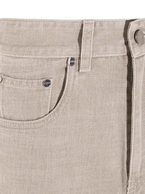 FENDI denim shorts - Neutrals - zdjęcie produktu nr 2