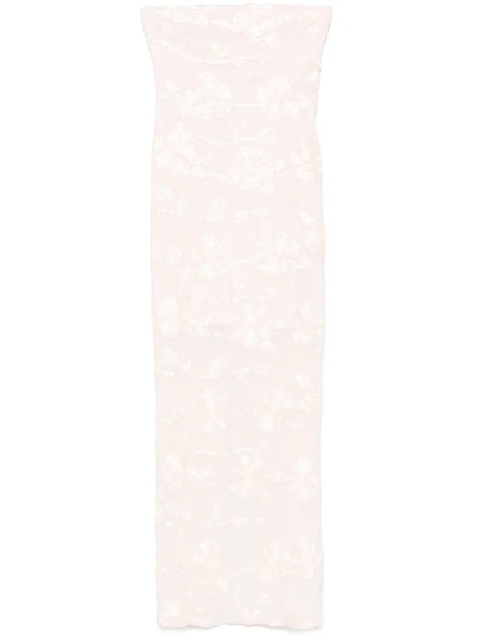 ROTATE BIRGER CHRISTENSEN floral-mesh maxi dress - Pink - zdjęcie produktu nr 1