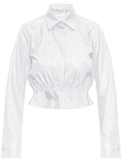 Max Mara cotton shirt - White - zdjęcie produktu nr 1