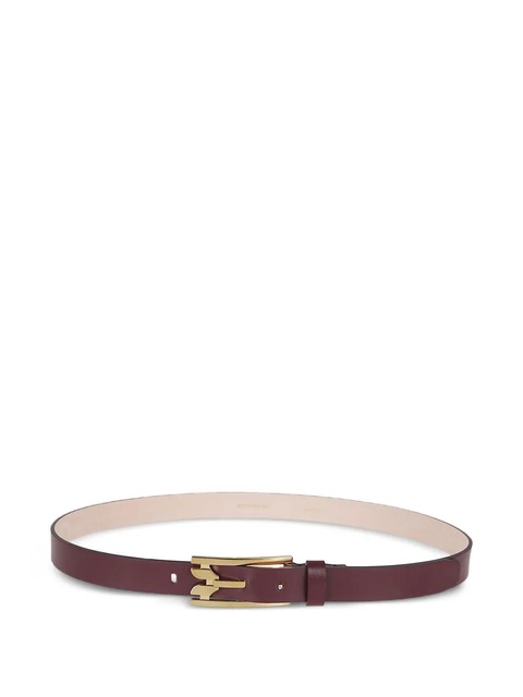 Victoria Beckham leather buckle belt - Red - zdjęcie produktu nr 1