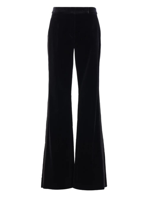 Max Mara VETRINO stripe-detail trousers - Black - zdjęcie produktu nr 1