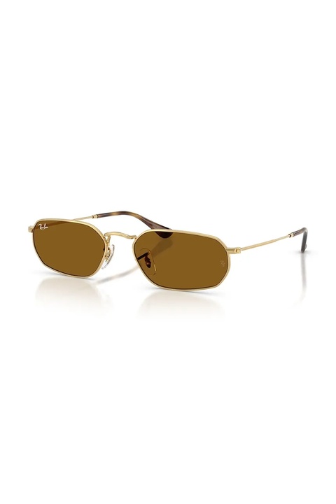 Ray-Ban okulary przeciwsłoneczne kolor złoty 0RB3947 - zdjęcie produktu nr 1