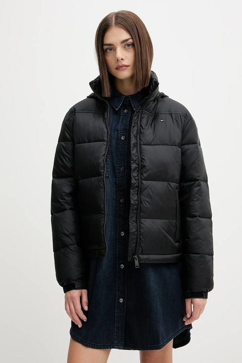 Tommy Jeans kurtka kolor czarny zimowa DW0DW21619 - zdjęcie produktu nr 1