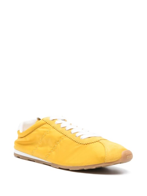 Miu Miu Plume sneakers - Yellow - zdjęcie produktu nr 2