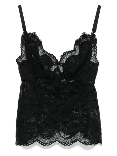 Rabanne lace tank top - Black - zdjęcie produktu nr 1