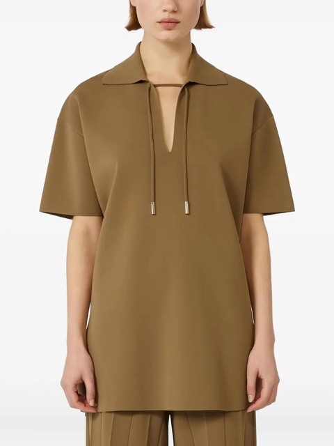 Max Mara short sleeve blouse - Brown - zdjęcie produktu nr 1