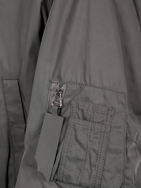 The Attico Anja bomber jacket - Green - zdjęcie produktu nr 2