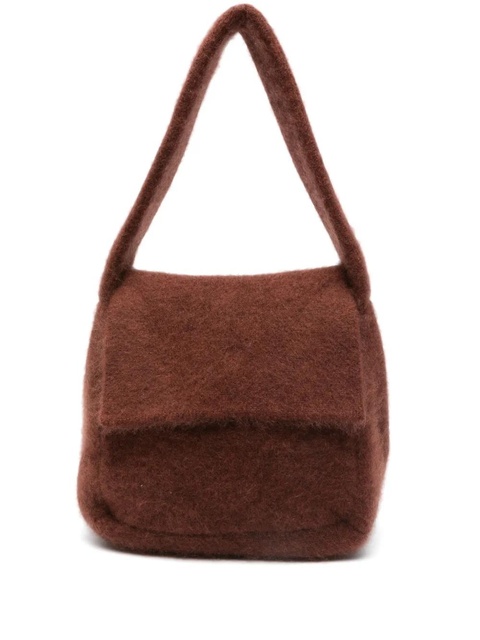 Aya Muse textured shoulder bag - Brown - zdjęcie produktu nr 1