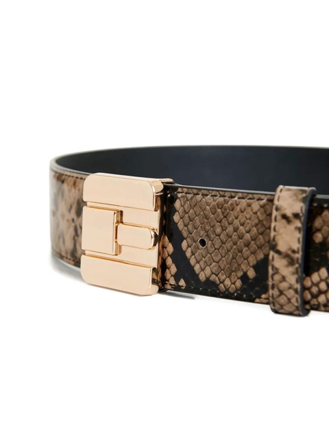 Essentiel Antwerp Isnake belt - Brown - zdjęcie produktu nr 2