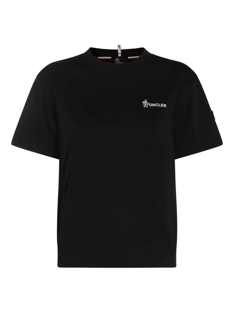 Moncler Grenoble logo-print short-sleeve T-shirt - Black - zdjęcie produktu nr 1