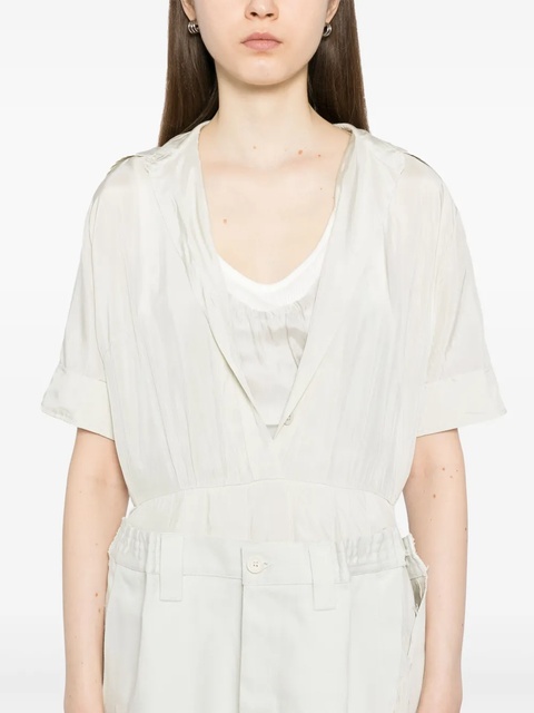 Maison Margiela layered dress - Neutrals - zdjęcie produktu nr 2