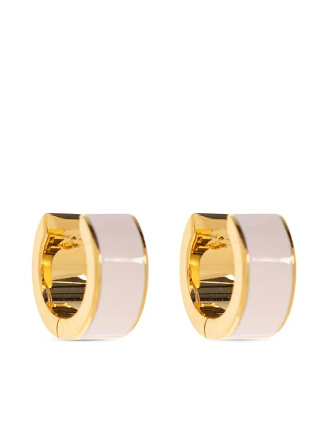 Tory Burch Kira Huggie earrings - Gold - zdjęcie produktu nr 2