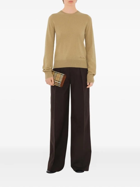 Burberry Check wallet on chain - Neutrals - zdjęcie produktu nr 2