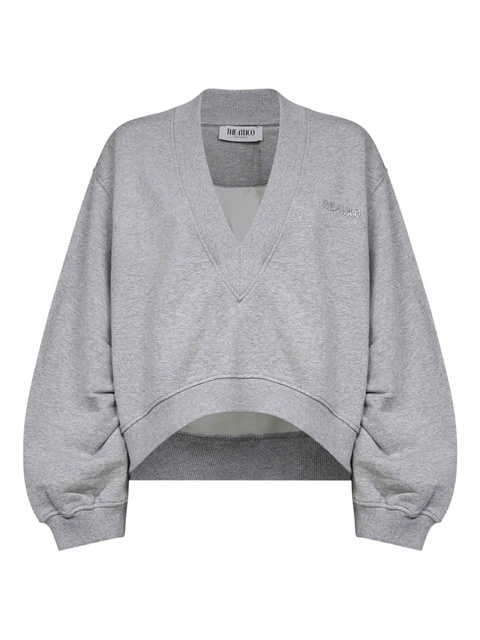 The Attico V-neck sweatshirt - Grey - zdjęcie produktu nr 1