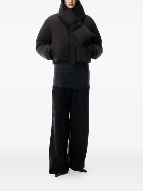 Alexander Wang cropped puffer jacket - Black - zdjęcie produktu nr 1