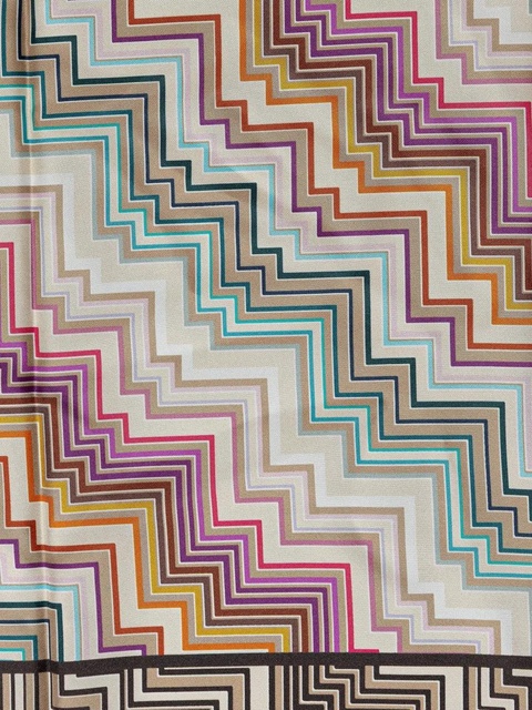 Missoni zigzag scarf - Neutrals - zdjęcie produktu nr 2