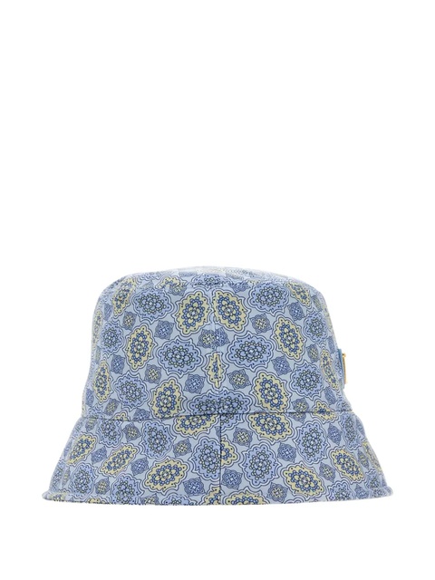 Prada printed bucket hat - Blue - zdjęcie produktu nr 2