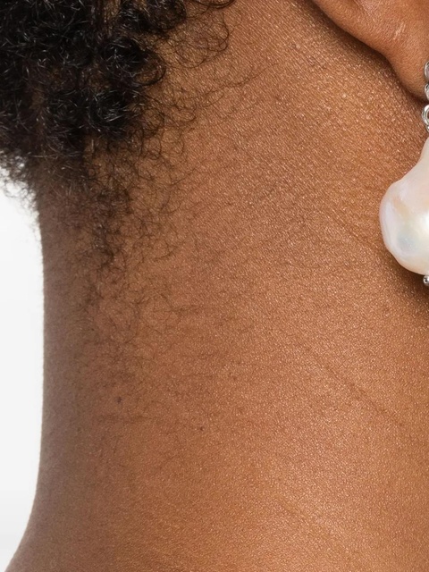 Magda Butrym Rose pearl earrings - Silver - zdjęcie produktu nr 1