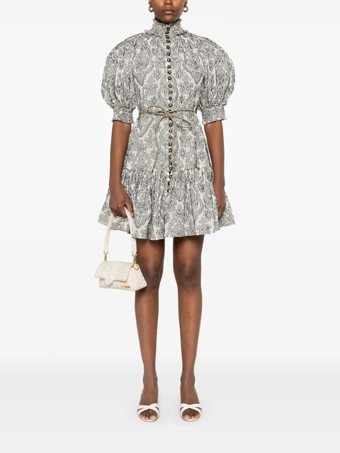ZIMMERMANN Wylie Lantern mini dress - Black - zdjęcie produktu nr 2
