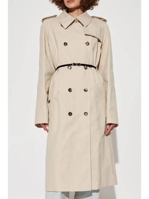 Givenchy belted double-breasted trench coat - Neutrals - zdjęcie produktu nr 1