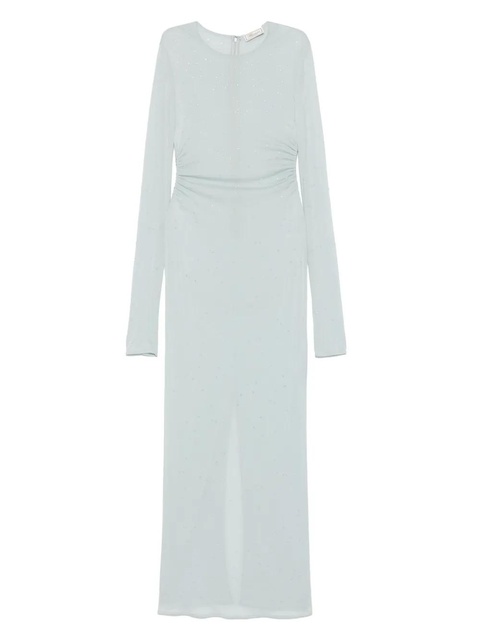 Blumarine sheer maxi dress - Blue - zdjęcie produktu nr 1