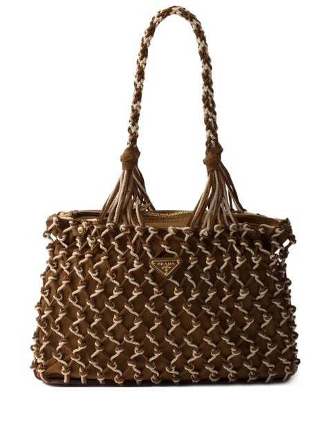 Prada large Noué tote bag - Brown - zdjęcie produktu nr 1