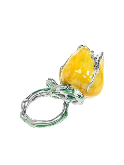 Marni enamel fruit ring - Yellow - zdjęcie produktu nr 2