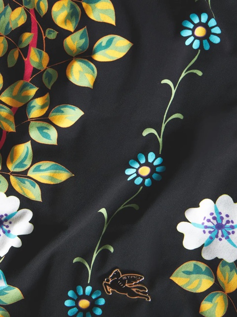 ETRO floral-print V-neck swimsuit - Black - zdjęcie produktu nr 2