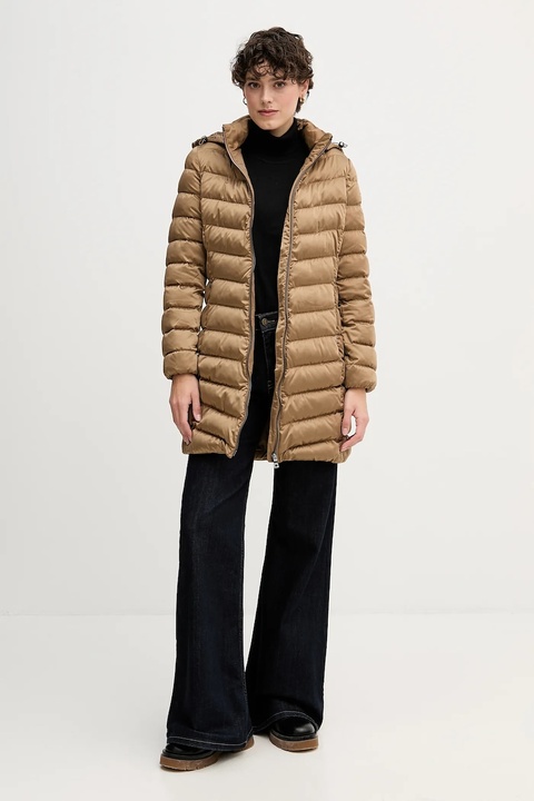 Geox kurtka ZOSMA kolor brązowy zimowa W5628T T3274 - zdjęcie produktu nr 1