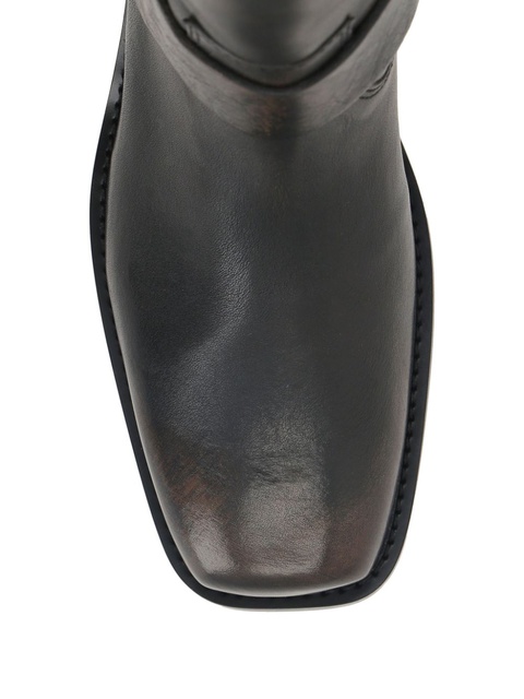 Paris Texas Roxy 45mm leather biker boots - Black - zdjęcie produktu nr 2