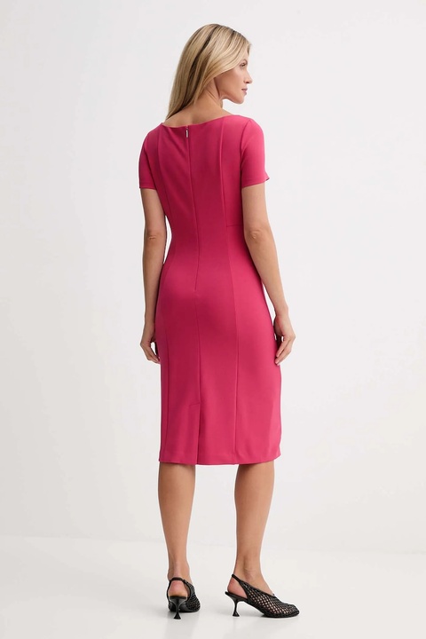 Calvin Klein sukienka kolor różowy mini prosta LV044D063G - zdjęcie produktu nr 2