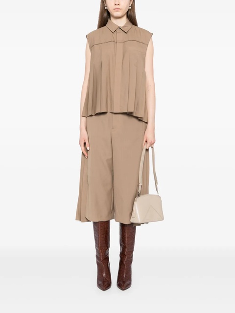 Victoria Beckham Victoria leather crossbody bag - Brown - zdjęcie produktu nr 2