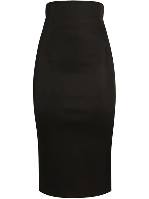 Dolce & Gabbana high-waist midi skirt - Black - zdjęcie produktu nr 1